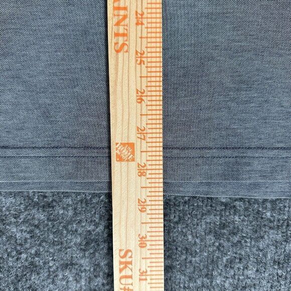 Travis Mathew Polo Shirt Mens Large Gray Golf Striped Short Sleeve Pima Cotton - Picture 8 of 9